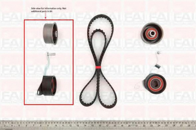 FAI AUTOPARTS tbk153 -  Комплект ремня ГРМ